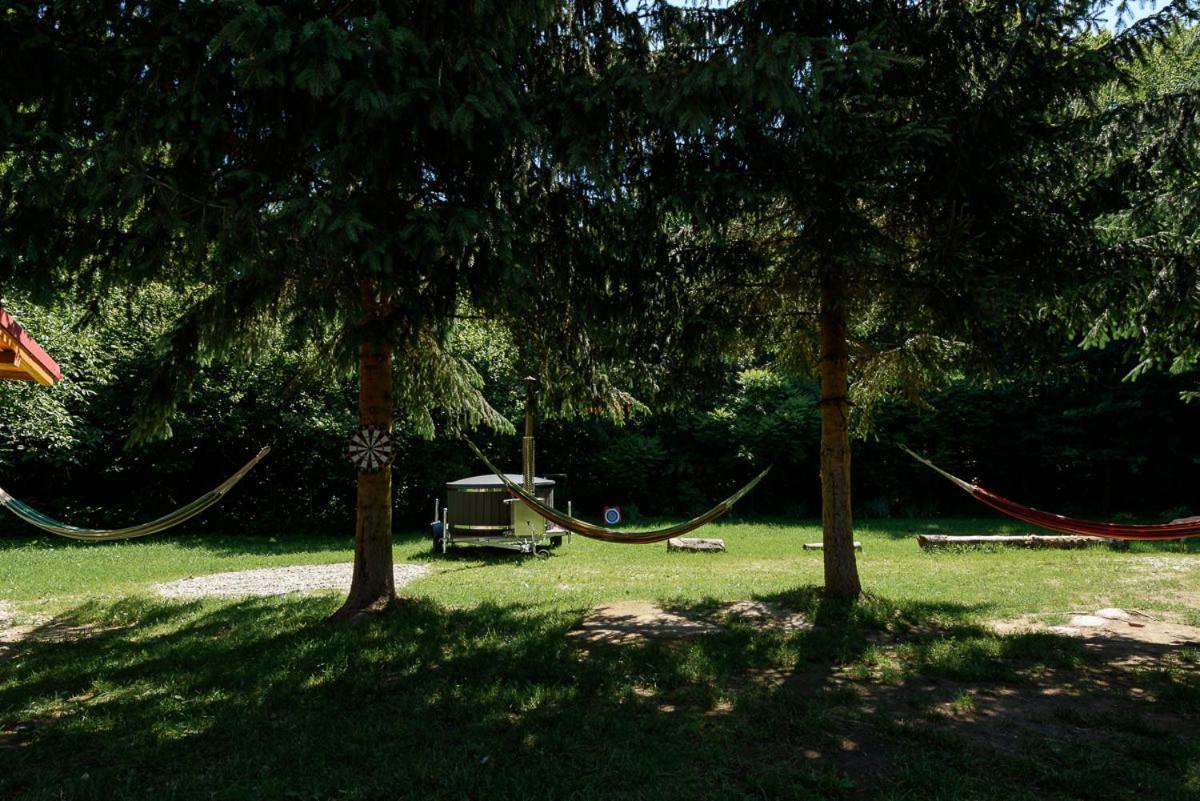 Susurul Apei Chalet Felsőporumbák Kültér fotó